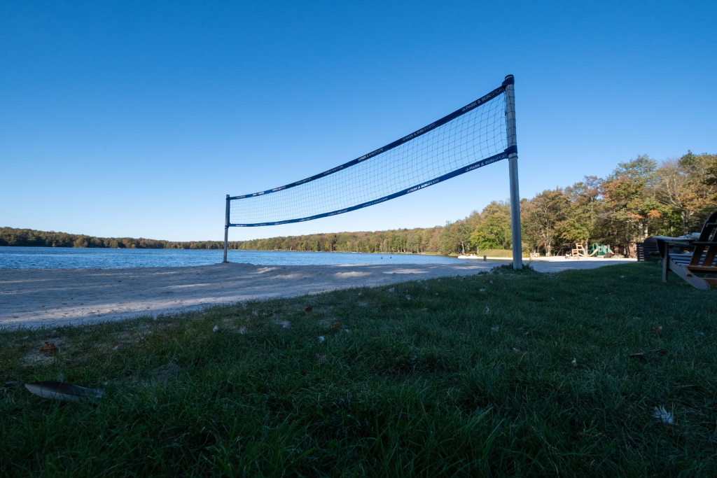 Beach volleyball at Big Bass Lake, Pa