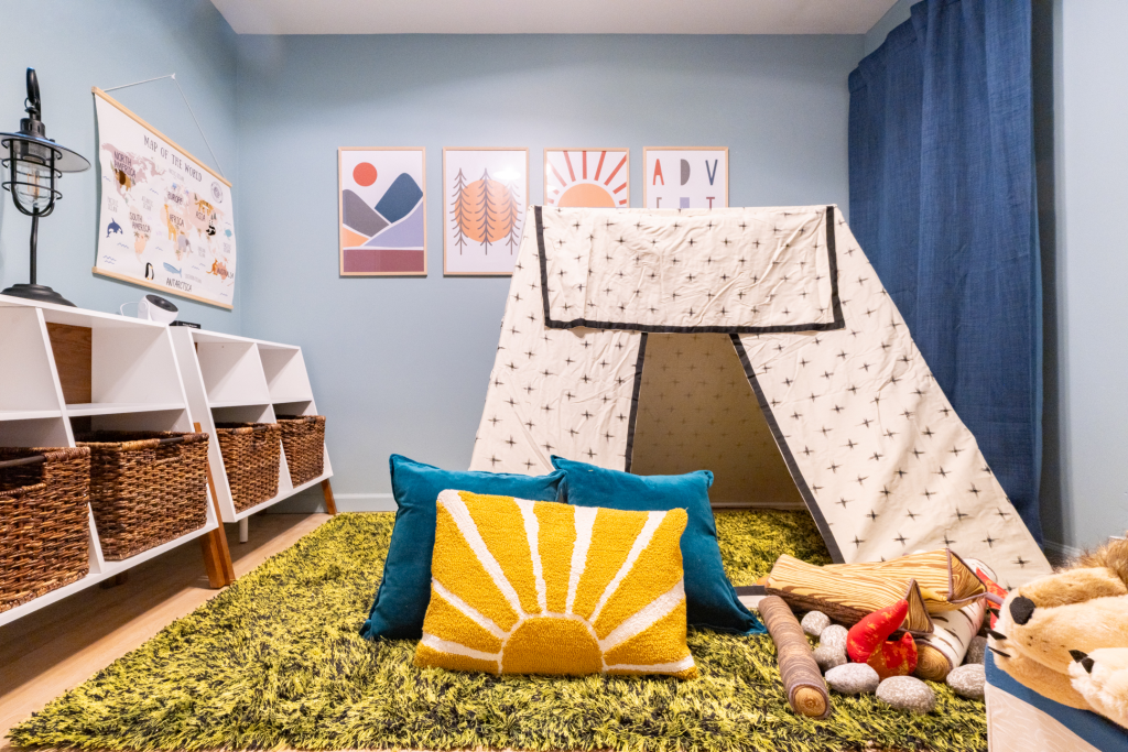 Adventure room on ground level.